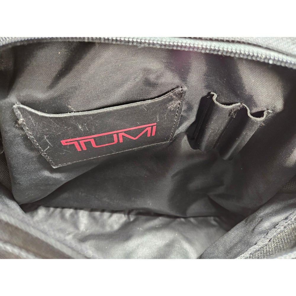 TUMI 17" Alpha Briefcase Ballistic Nylon Messenger Laptop Bag Travel CarryOn USA - Picture 9 of 9